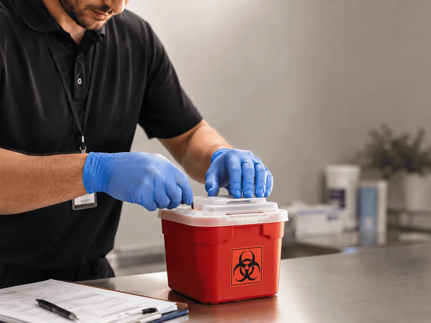 Why choose Sharps Waste Disposal in Lookeba, OK